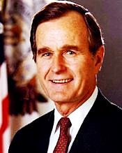 picture of President George H. W. Bush