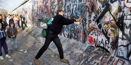 Berlin Wall down