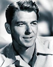 young Ronald Reagan